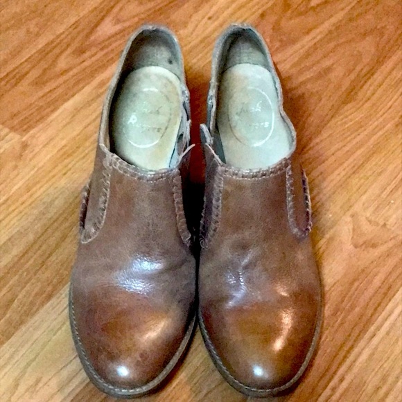 Jack Rogers Cognac Leather Kyle Ankle Booties - Picture 4 of 8